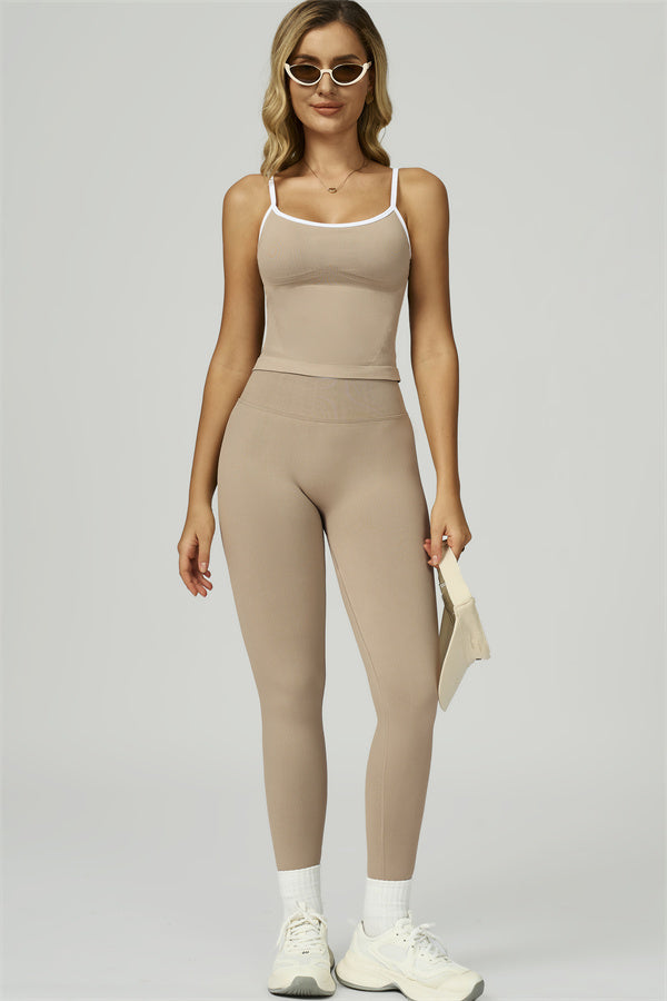 The Prime Line Crop Top Leggings 2-Piece Set