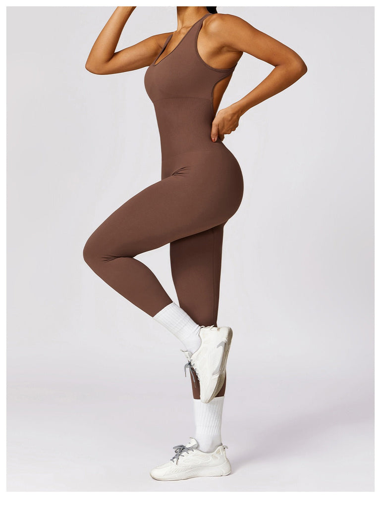 Mila Backless Racer Jumpsuit