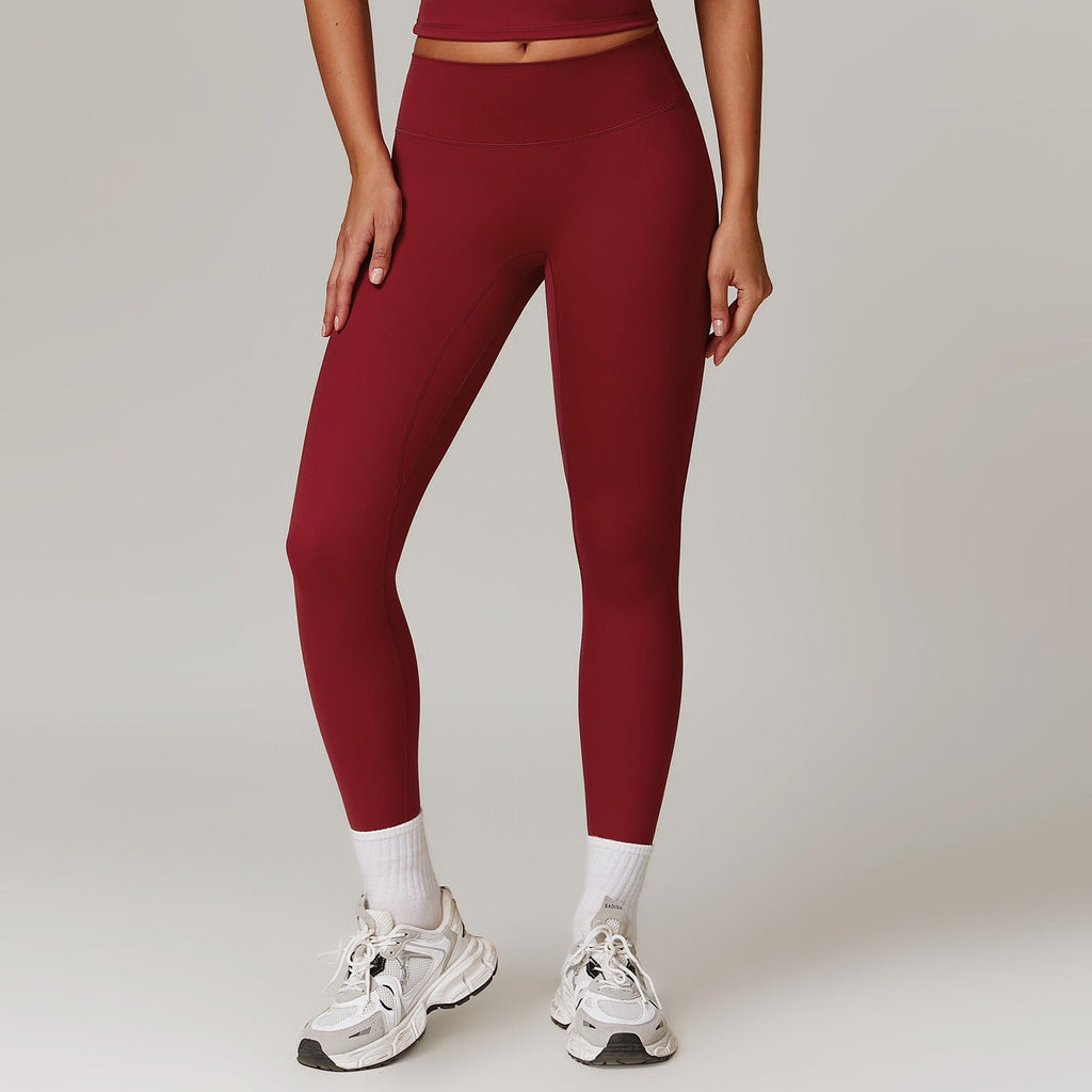 Butter Viral Sculpt Leggings Burgundy