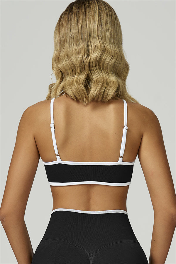 The Prime Line Sports Bra Black