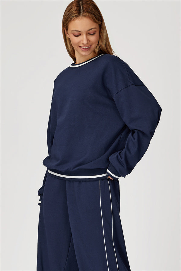 The Amara Sweatshirt Pants 2-Piece Set Cobalt