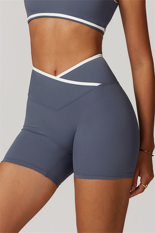 The Aiko Fit Shorts Dolphin