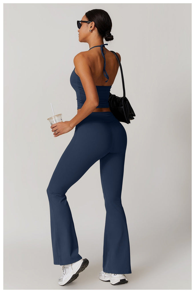 Ayla Halter Top & Flared Set