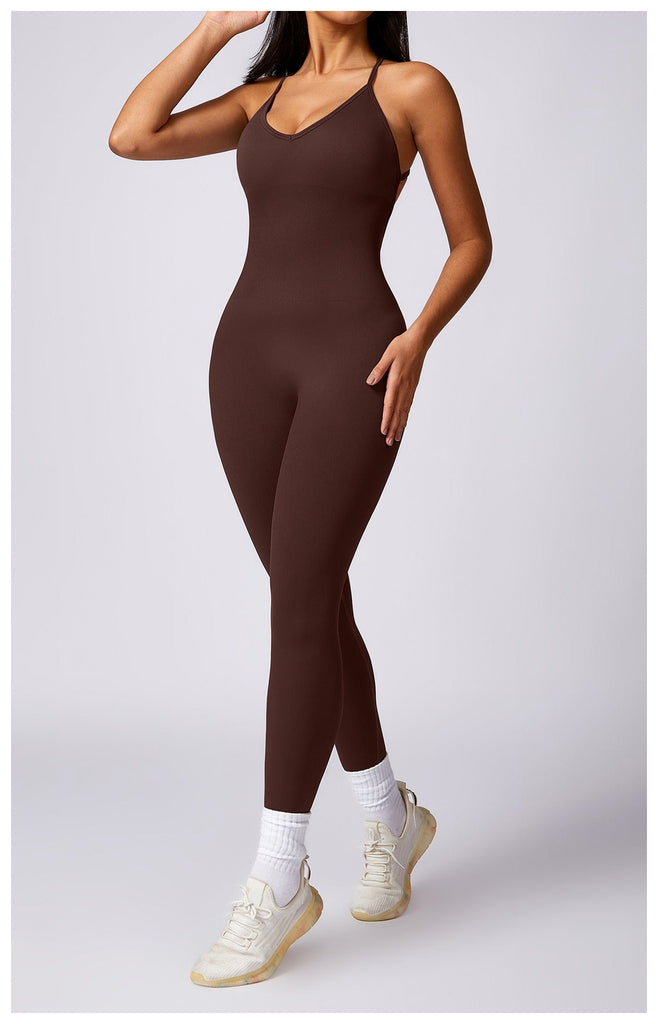 Seamless Scrunch Back Jumpsuit
