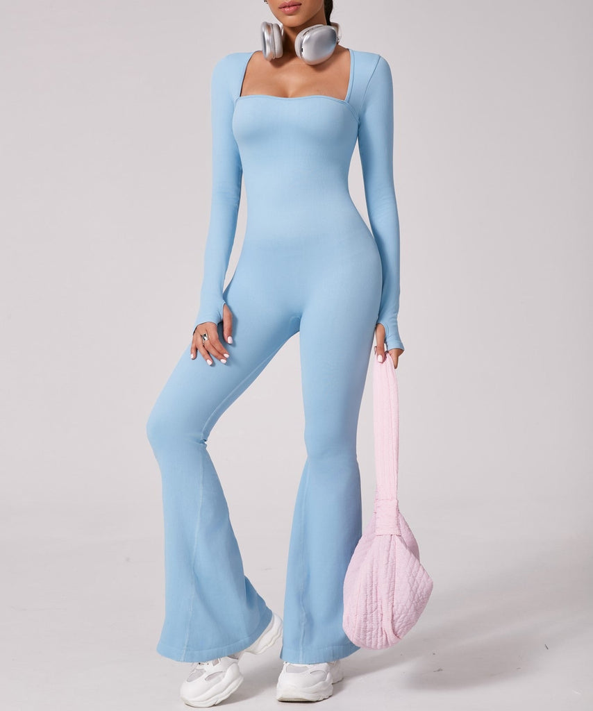 Brooks Longsleeve Flared Jumpsuit