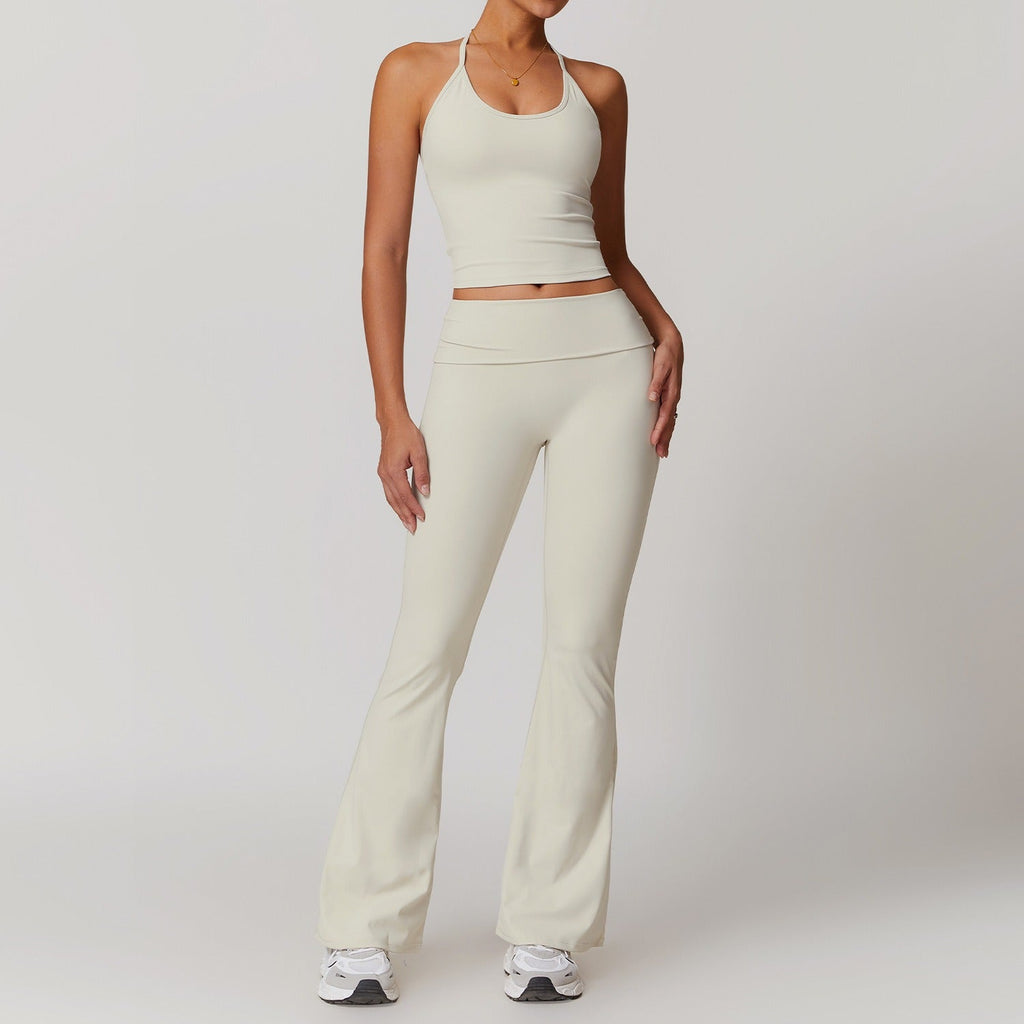 Ayla Halter Top & Flared Set