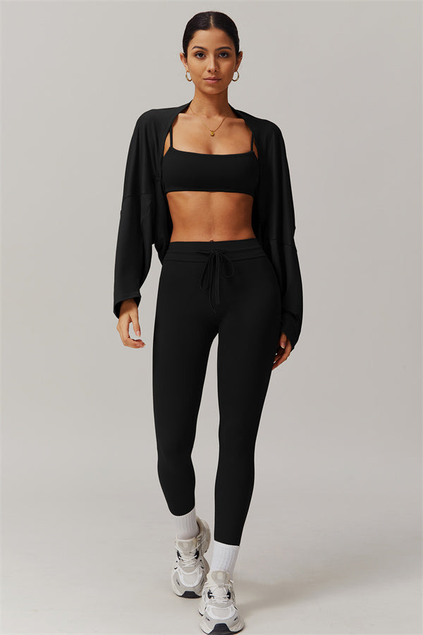 The Resonate Drift Cropped Pullover Leggings 2-Piece Set