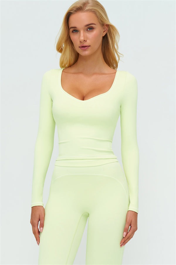 The Amara Long Sleeve T-shirt Leggings 2-Piece Set Caper