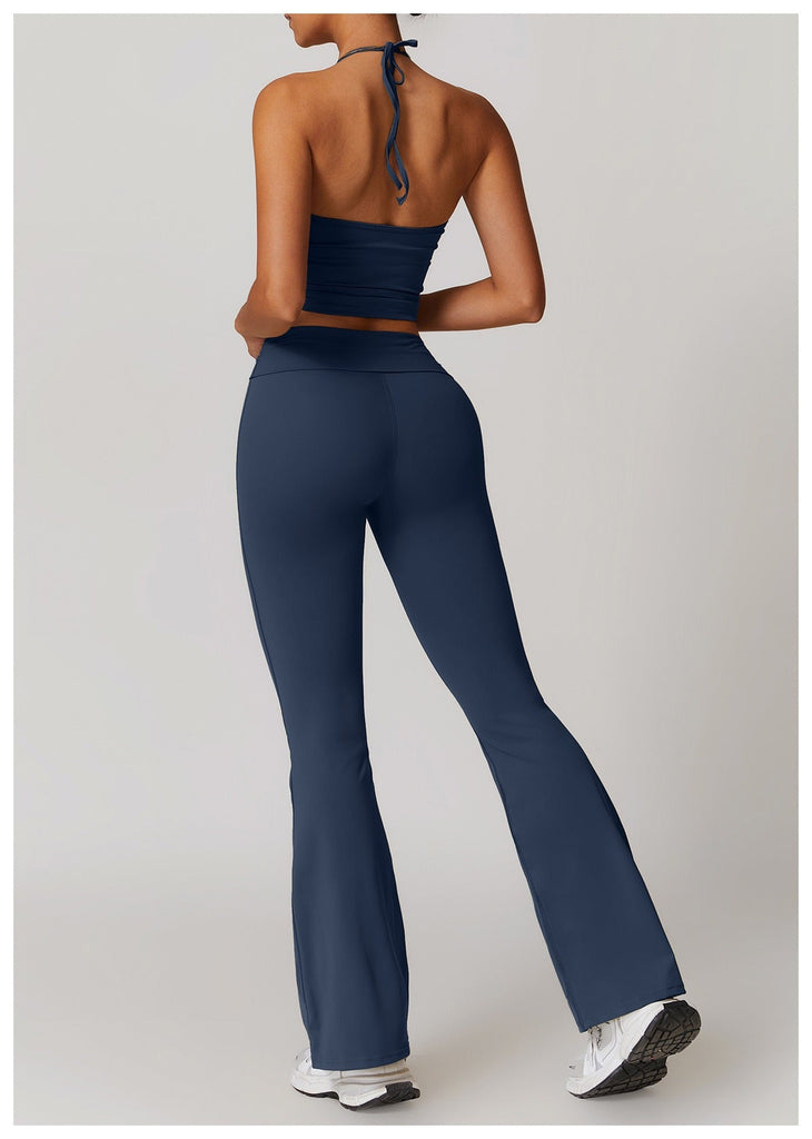 Ayla Halter Top & Flared Set
