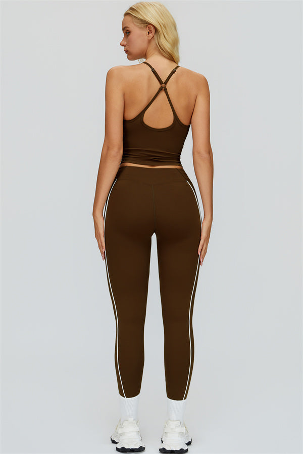 The Whisper Crop Top Leggings 2-Piece Set