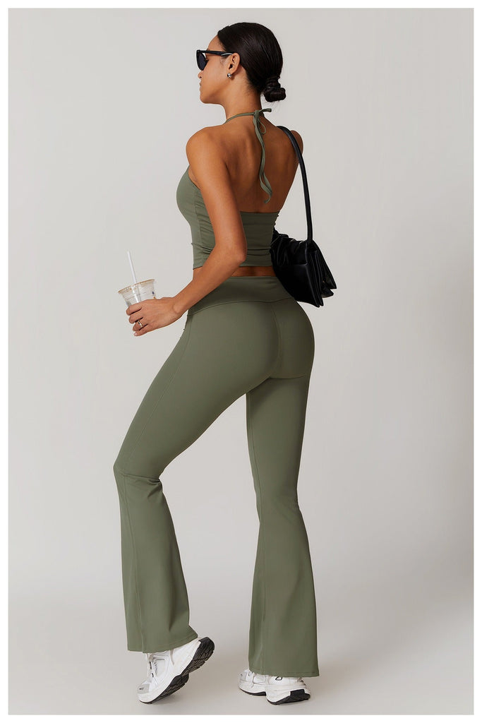Ayla Halter Top & Flared Set