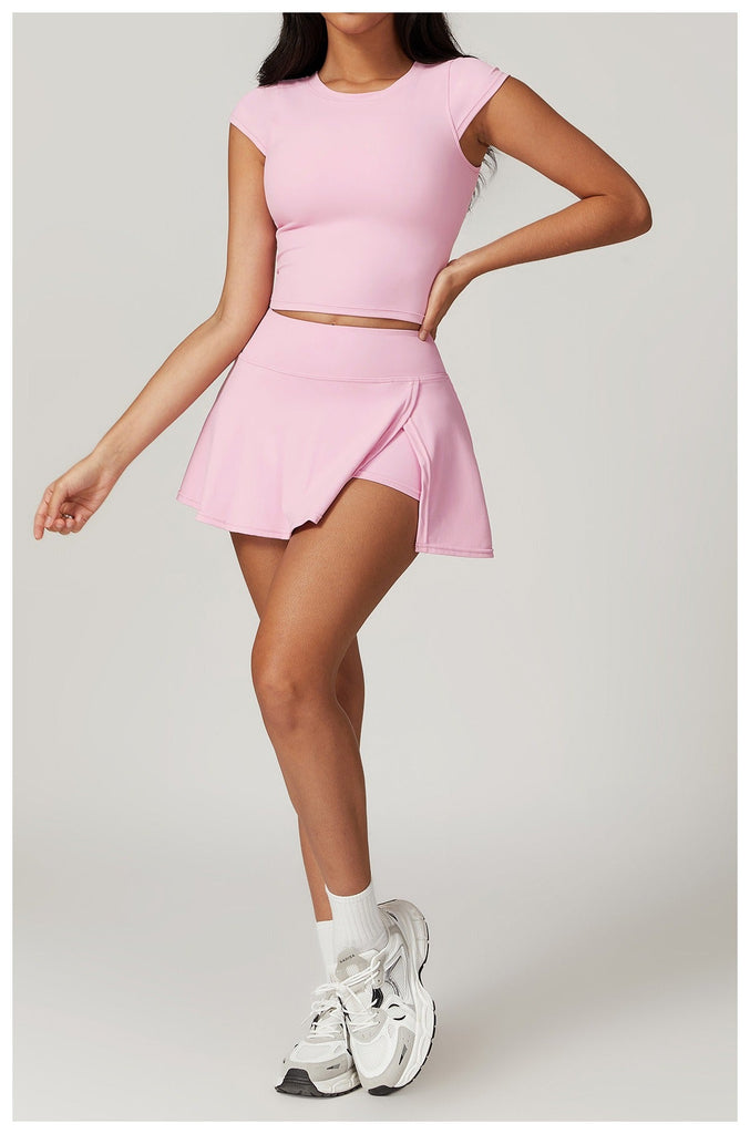 Talia T Sleeve Top & Skort Set