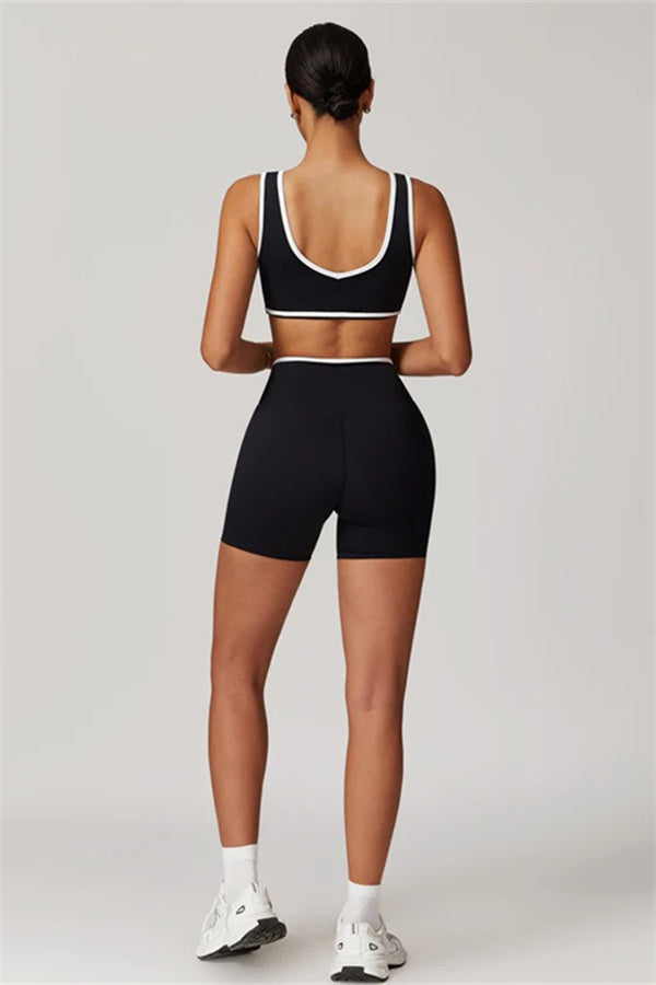 The Stamina Sports Bra Shorts 2-Piece Set