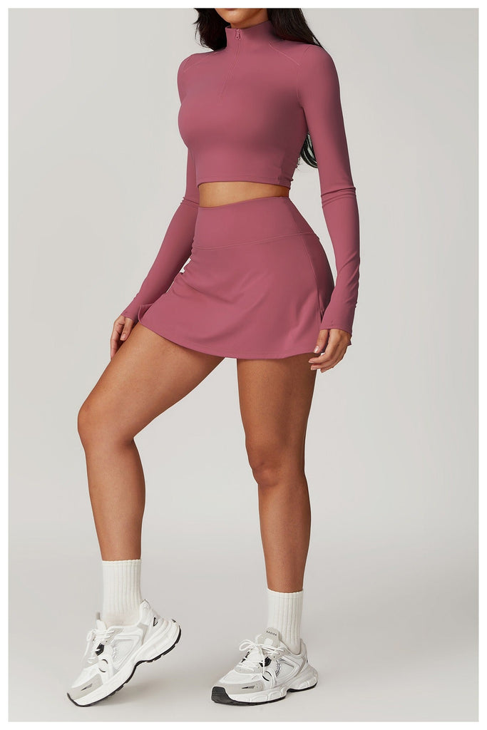 Mira Longsleeve Top & Skort Set