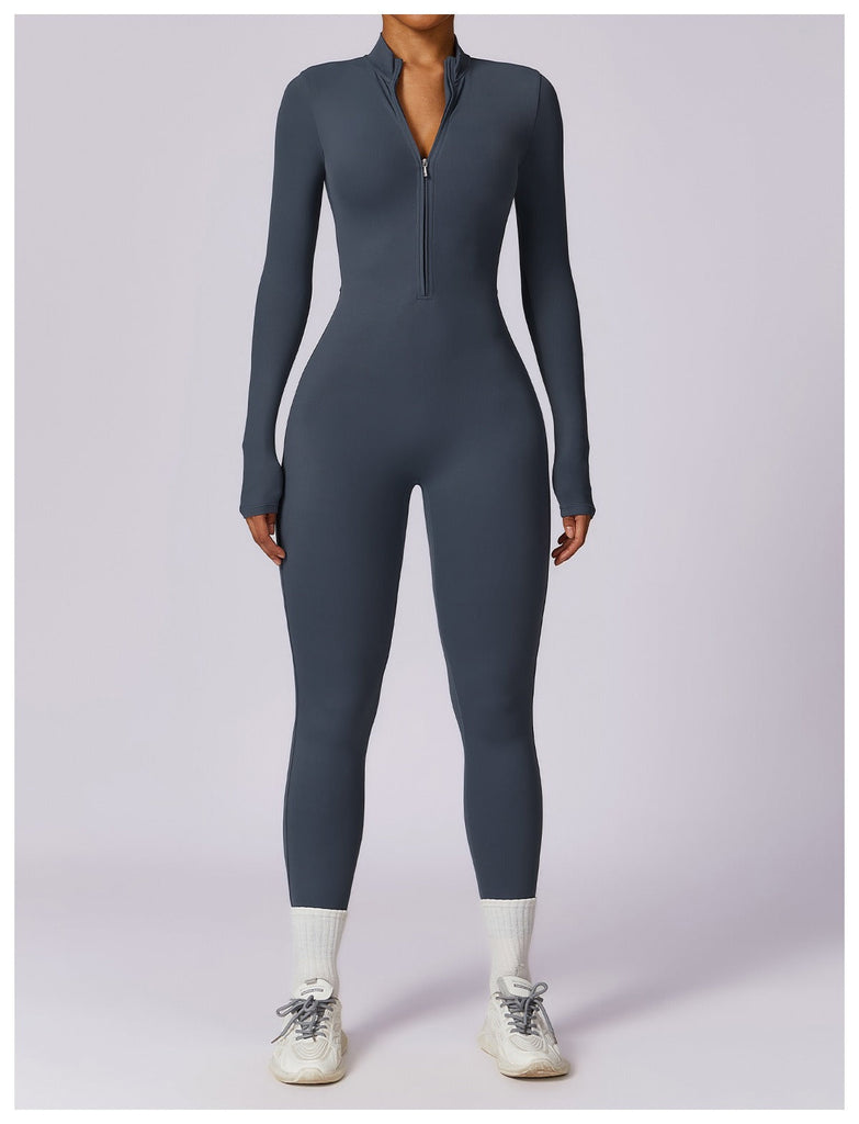 Super Sculpt Longsleeve Jumpsuit (size down) Denim