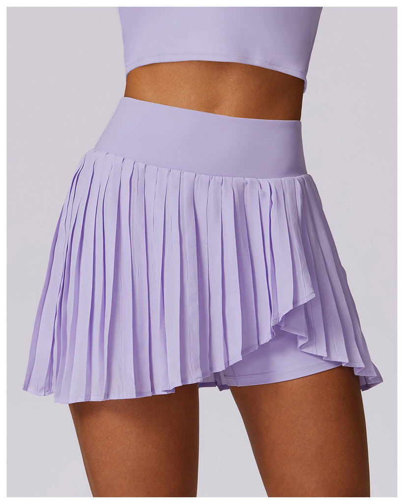 Anna Ruffle Skort Purple