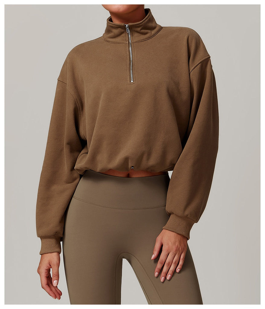 Rita Fleece Half-Zip Jacket