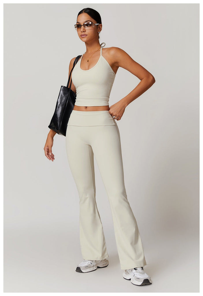 Ayla Halter Top & Flared Set