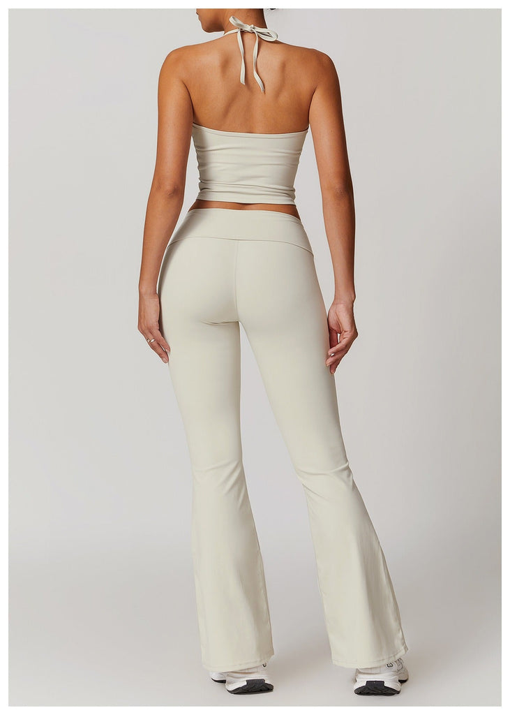 Ayla Halter Top & Flared Set