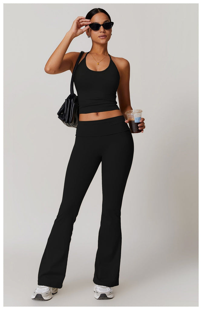 Ayla Halter Top & Flared Set