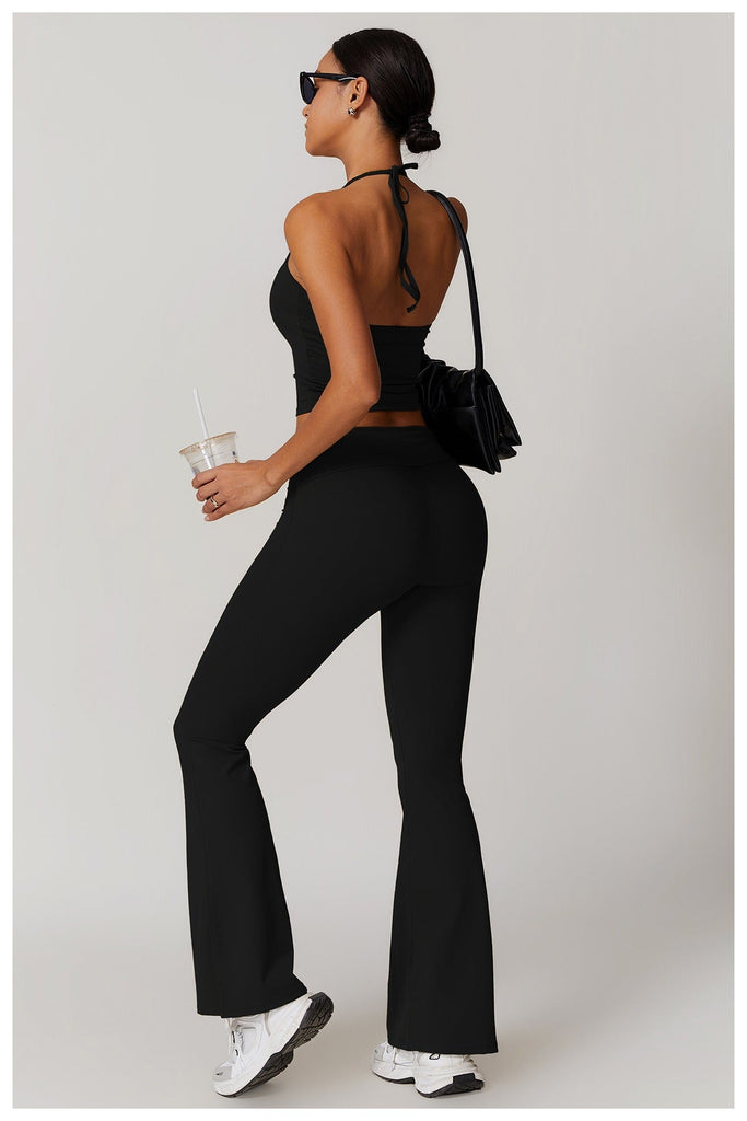 Ayla Halter Top & Flared Set
