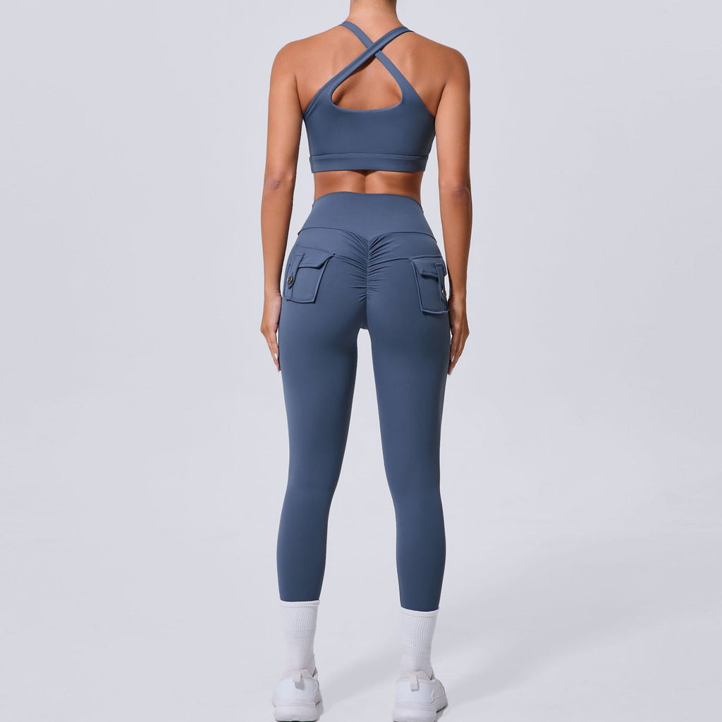 Alisha Bra Top & Leggings Set