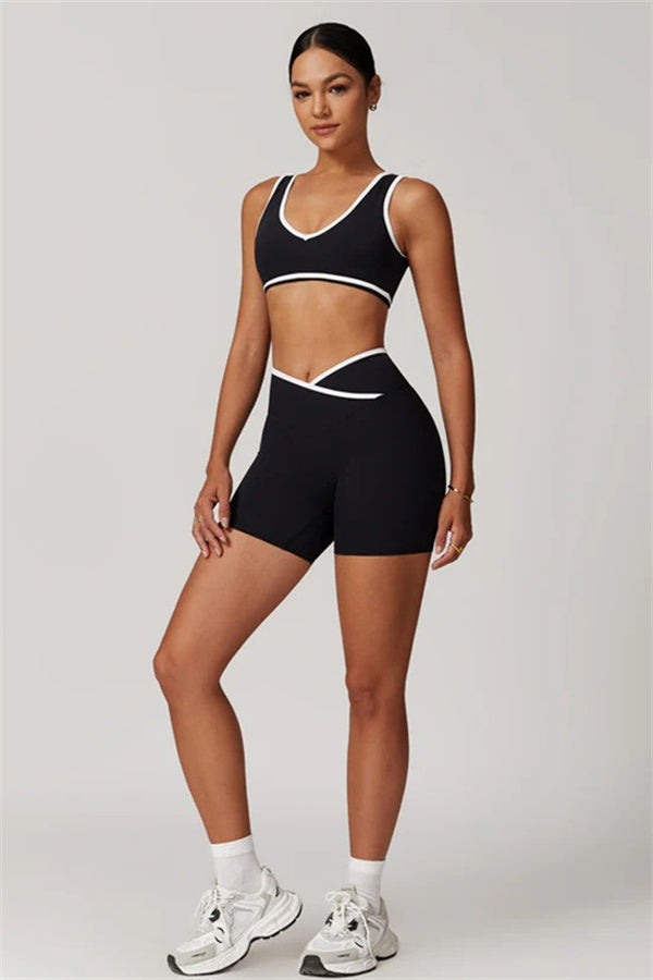 The Stamina Sports Bra Shorts 2-Piece Set