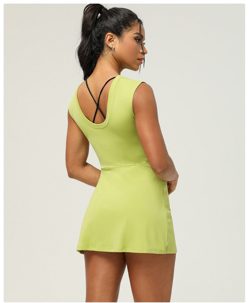 Elise Bow Skort Dress