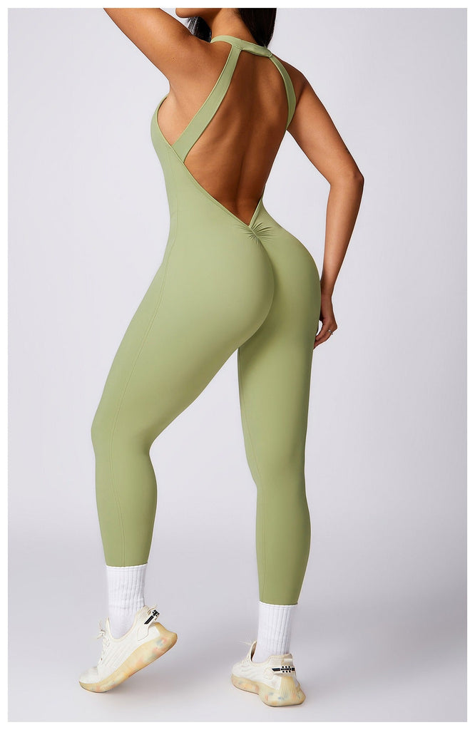 Christine Sculpt Backless Jumpsuit