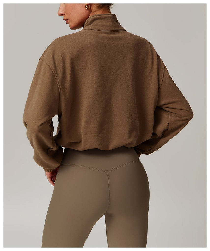 Rita Fleece Half-Zip Jacket