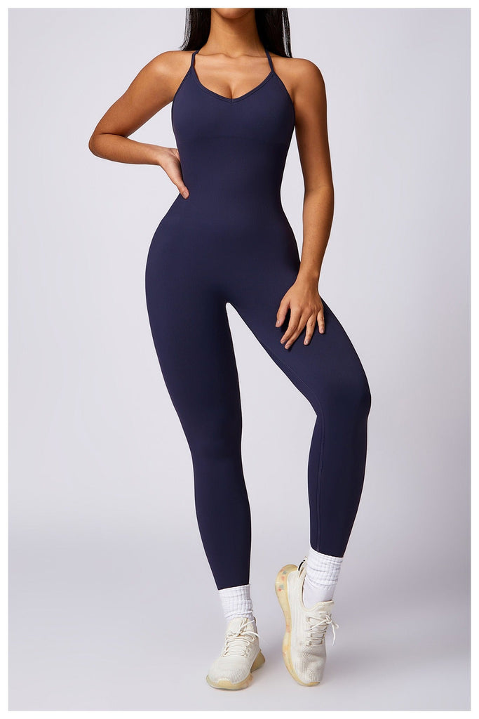 Seamless Scrunch Back Jumpsuit