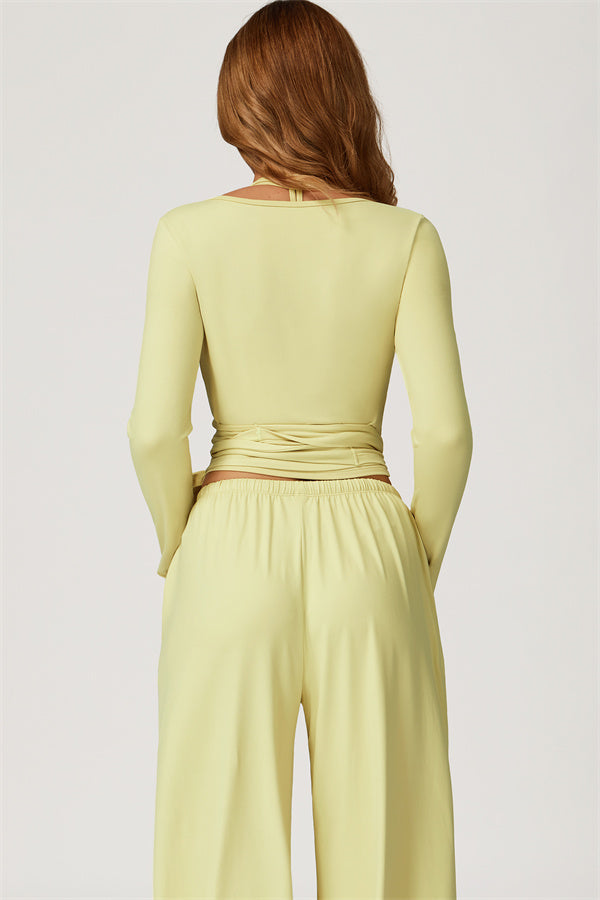 The Sprint Long Sleeve Crop Top