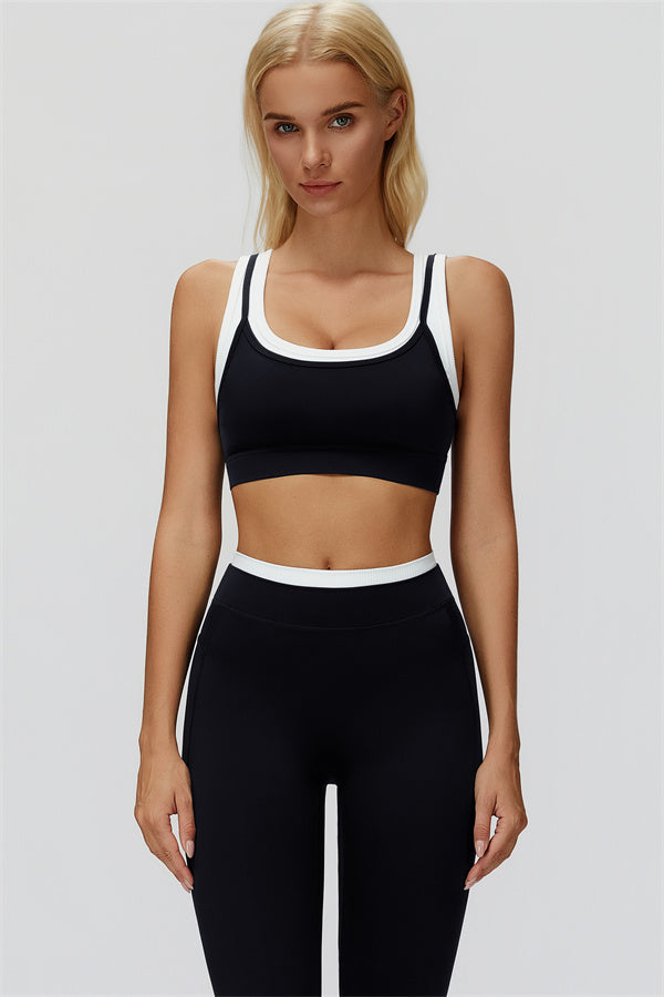 The Canyon Sports Bra Leggings 2-Piece Set Black