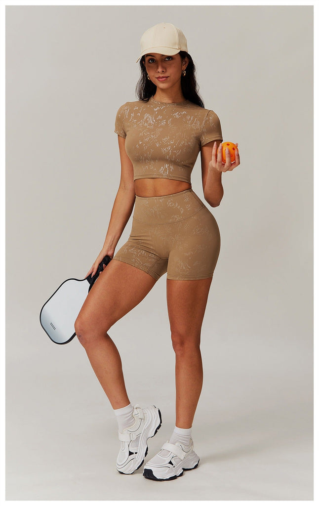 Kay T-Sleeve Top & Shorts Set
