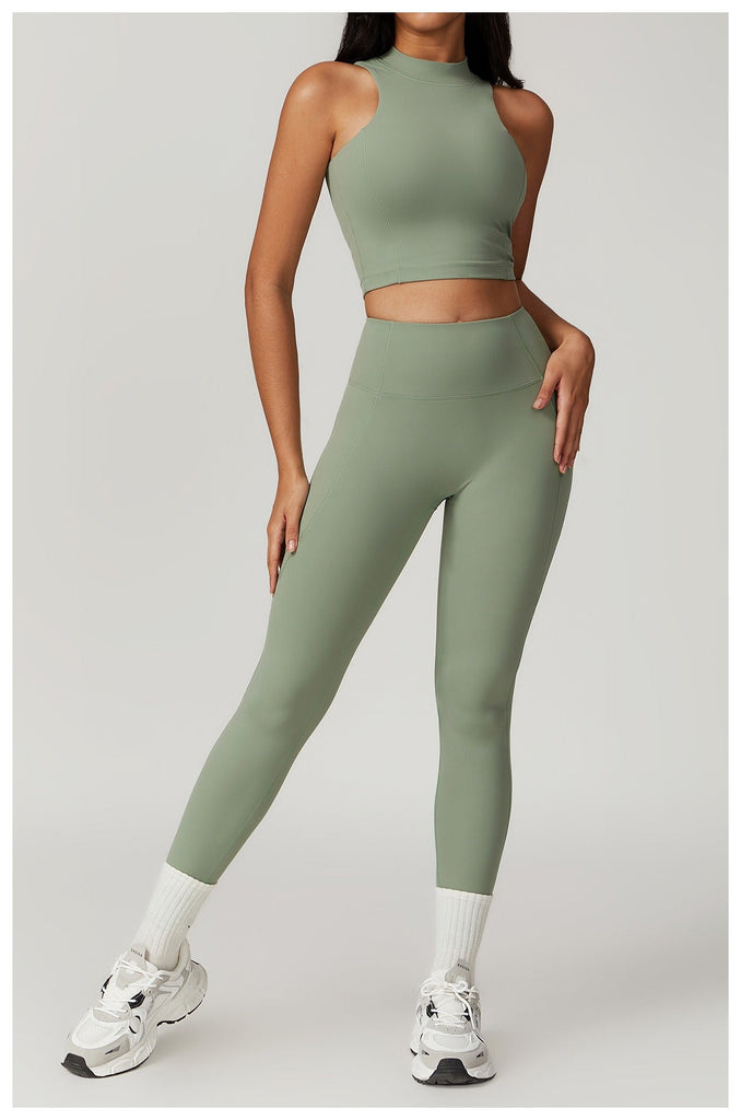 Mira Crop Top & Leggings Set