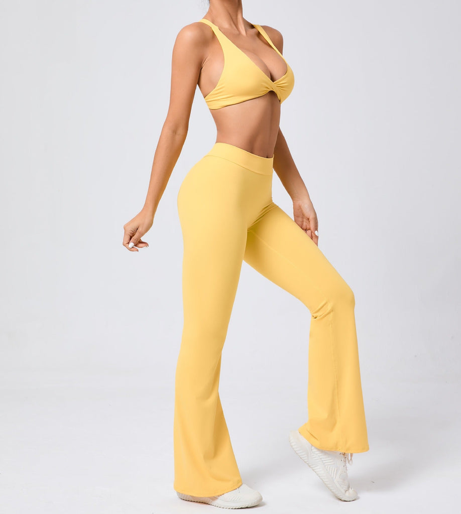 Tyla Bra Top & Flared Set