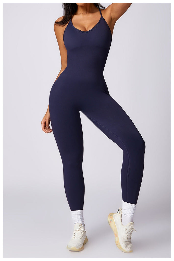 Seamless Scrunch Back Jumpsuit