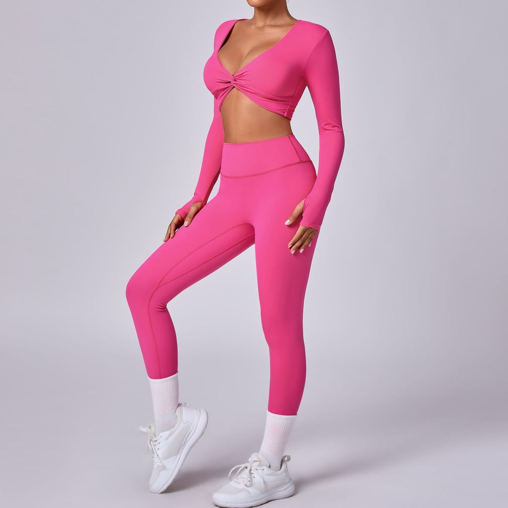 Winona Twist Longsleeve Top & Leggings Set