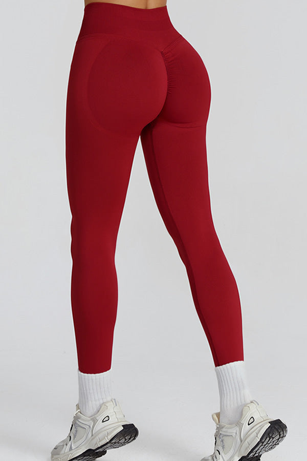 The Reign Leggings Red Berry