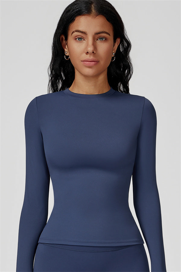 The Oasis Long Sleeve T-shirt Shorts 2-Piece Set