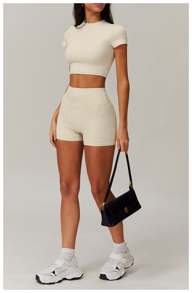 Kay T-Sleeve Top & Shorts Set