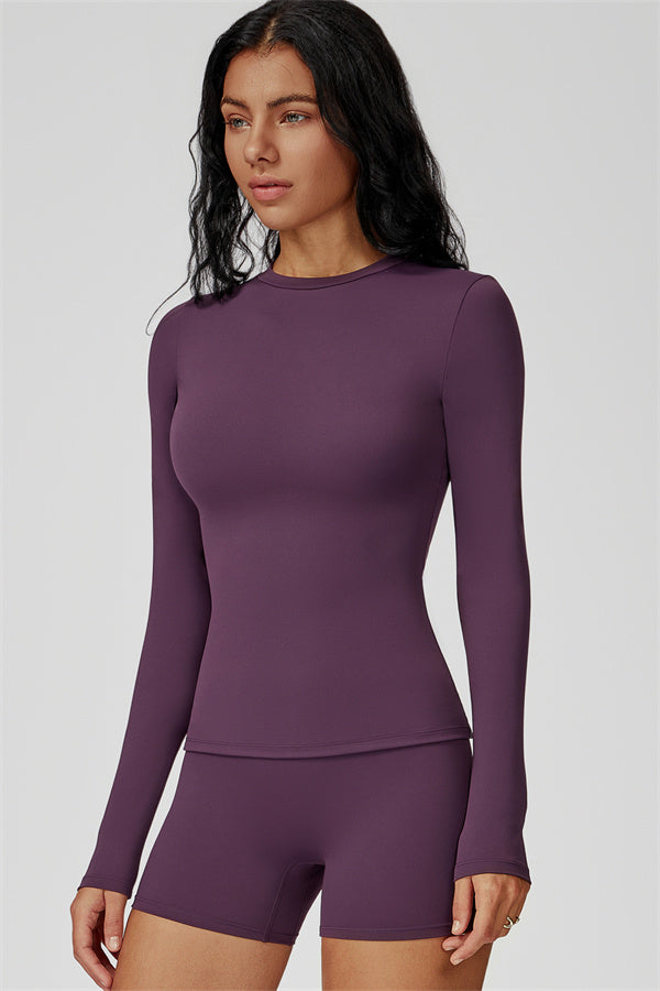 The Oasis Long Sleeve T-shirt Shorts 2-Piece Set