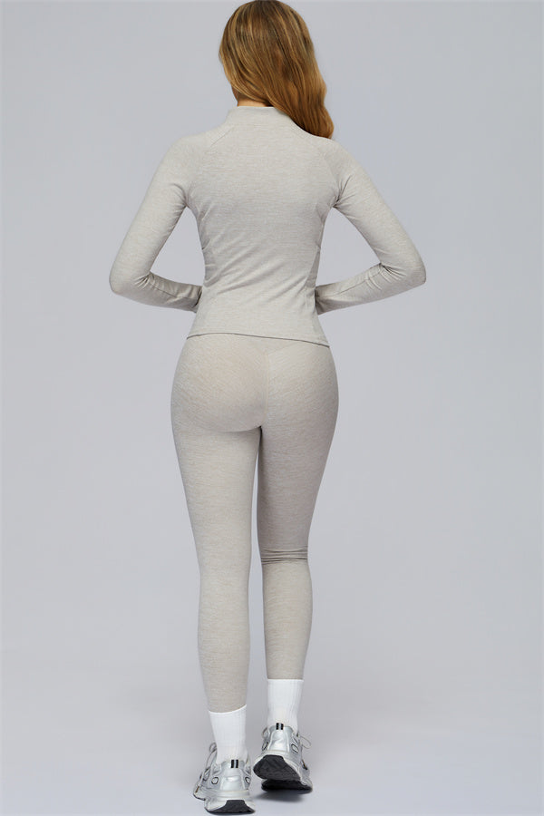 The Radiance Jacket Sports Bra Leggings 3-Piece Set