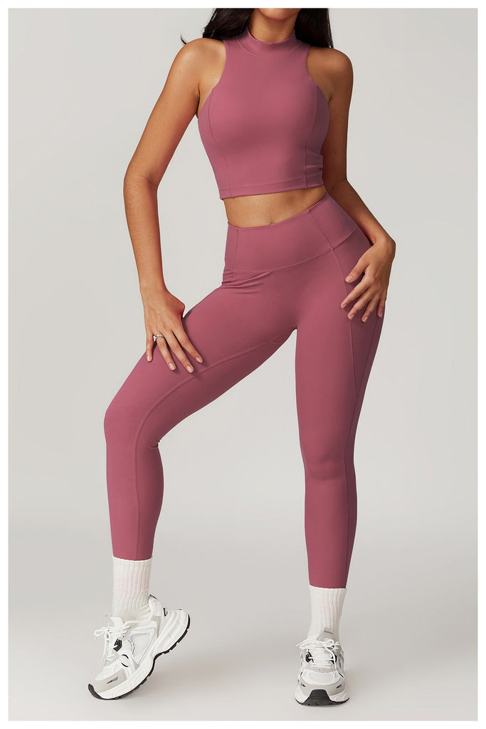 Mira Crop Top & Leggings Set