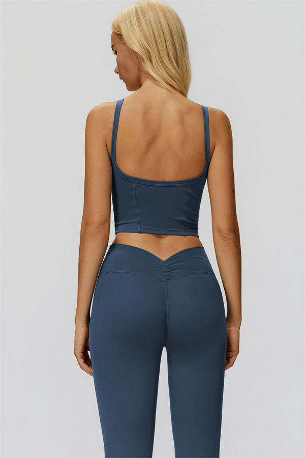 The Fyra Crop Tank Leggings 2-Piece Set