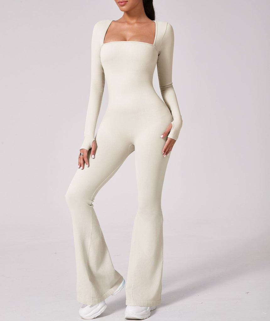 Brooks Longsleeve Flared Jumpsuit