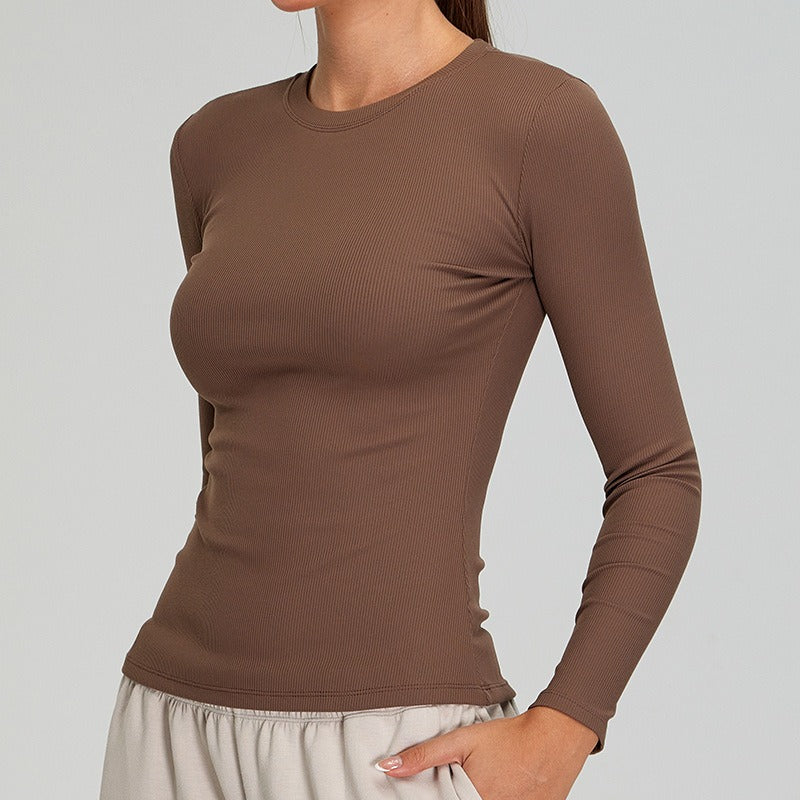 Annora Longsleeve Top Brown