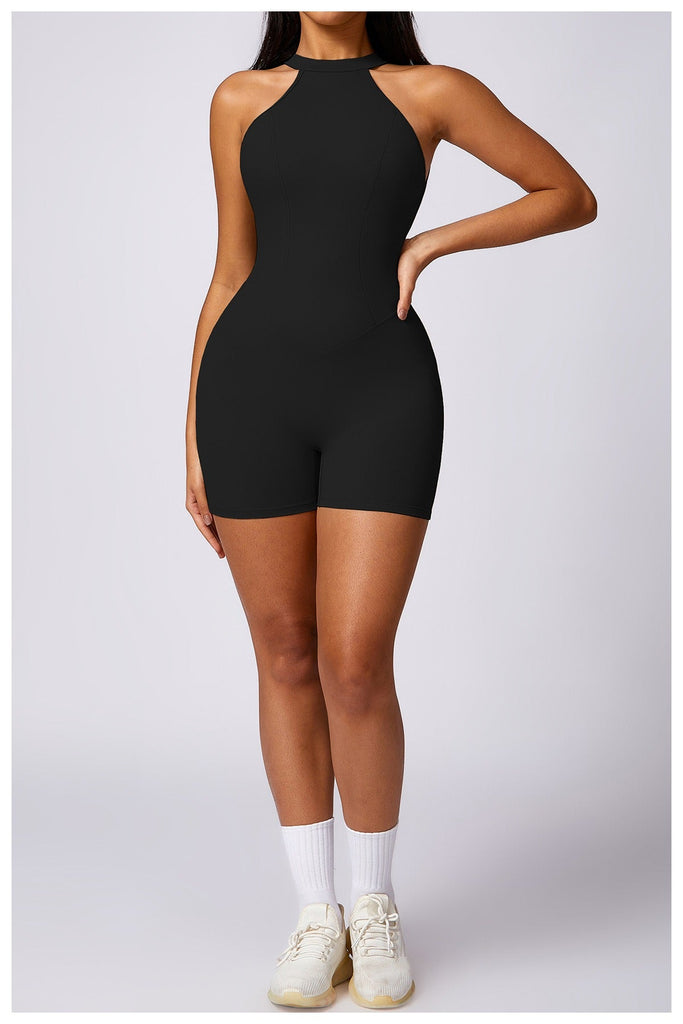 Christine Sculpt Backless Romper