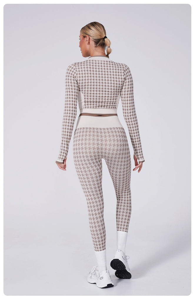 Noor Zip Longsleeve Top & Leggings Set