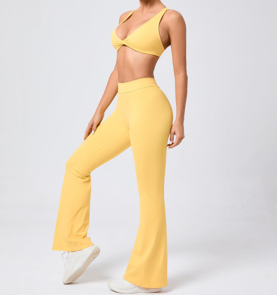 Tyla Bra Top & Flared Set